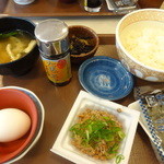 Sukiya - 納豆朝食