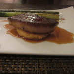 サラマンジェ ド ヨシノ - フォアグラの下にはポレンタが・・