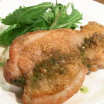 なかむら屋 - 鳥取県産がいなどりモモ肉のステーキ￥１４００☆♪