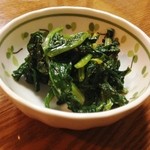 小島家 - お通しのほうれん草
