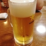 小島家 - 生ビール