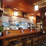 小島家 - 店内(カウンター)