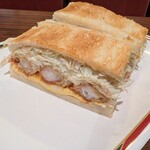 コンパル - エビフライサンド(税込1200円)