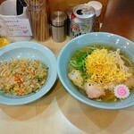 五弦屋 - 料理写真:特製ラーメンと焼き飯のセット