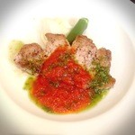 グラン・ゴジェ - ランチのメイン：豚のロースト。