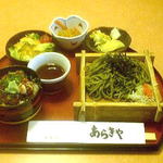 Arakiya - ミニ鰻やくみ丼セット　892円