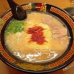 一蘭 - 料理写真:天然とんこつラーメン(麺かため以外、全て基本)