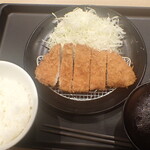松のや - 料理写真:ロースかつ定食