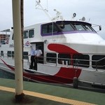 星のや竹富島 - フェリーで石垣島離島ターミナルへ