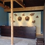 星のや竹富島 - チェックアウト用フロント