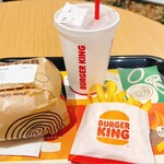 バーガーキング - ドリンク写真:ベーコンチーズワッパーセット 990円税込