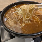 もちもちの木 - 料理写真:中華そばの麺アップ