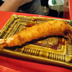 串の宝山 - 尻尾まで香ばしい海老の串