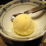 串の宝山 - 食後のアイス