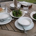 ラーゴアラーゴ - ランチ  サラダとスープ