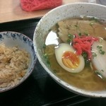 麺処 ときわ屋 - 沖縄そば５５０円