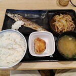 吉野家 - 料理写真:牛さんま定食
