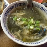北京菜館 天香茶屋 - スープ