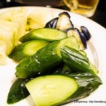 居酒屋 花門 - お漬物  2015．06