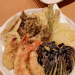 やすけ - 天ぷら盛り合わせ2015,6