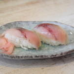 中華そば 四つ葉 - 鯵の握り300円