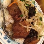 阿里山城 - 豚肉のかけごはん（魯肉飯）