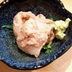 焼酎と手しごと料理の店　まさや - ウマヅラハギ肝合え