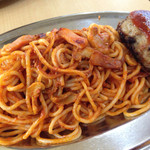 カフェテラス ポンヌフ - ハンバーグスパゲッティ