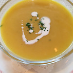 フランス亭 - 冷たいカボチャのスープ