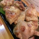 麺哲支店 麺野郎 - 若鶏の腿焼き(2015/6)