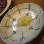 鳥勝 - 鳥勝　２０１５・６のニンニク小皿