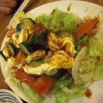 鳥勝 - 鳥勝　２０１５・６の生野菜ダブル