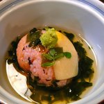 お料理 ほし - 【焚合わせ：道明寺筍まんじゅう】♪2010/5