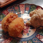 新じゃが芋揚げ