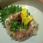 酒場 あじとよ屋 - 150502東京　あじとよ屋　なめろう本日の色々な魚で