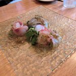 巡礼街道の洋食屋35 - 白身魚のカルパッチョ2015.05.31