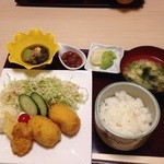 紀翔 - クリームコロッケ定食950円