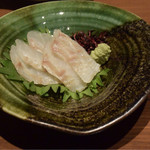 鰻屋 三右ヱ門 - 201506 スズキ刺身