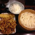 丸亀製麺 - 料理写真:釜揚げうどんにイカの天ぷらとかき揚げ