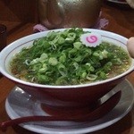 横浜中華そば 維新商店 本店 - 葱増しそば 大盛り