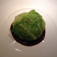 レストランひらまつ 広尾 - 15年6月夜 フォアグラのキャベツ包み