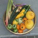 リストランテ アルベラータ - 三浦半島：高梨農場の夏野菜が到着！