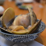 日の出 - 平成27年5月　蛤しゃぶしゃぶ（1皿目）