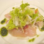 トラットリア ダ コヴィーノ - 北海道産ホッケのカルパッチョ　￥1000