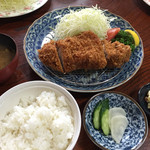 とんかつ あじろ - 150609 特製ロースとんかつ定食