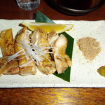Kyouto Ginyuba - １２／１５　地鶏の岩塩焼き
