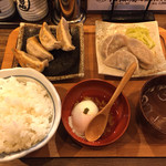 肉汁餃子のダンダダン - 201506 餃子ライス(699円)