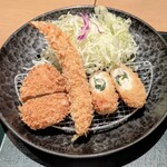 かつ楽 - 料理写真:かつ楽定食　