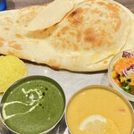 インド料理 ムンバイダイニング - 料理写真:ダブルカレーセット