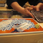 さえ喜 - あまて鰈とあいなめ・・・肝ポン酢で。　2020,4月